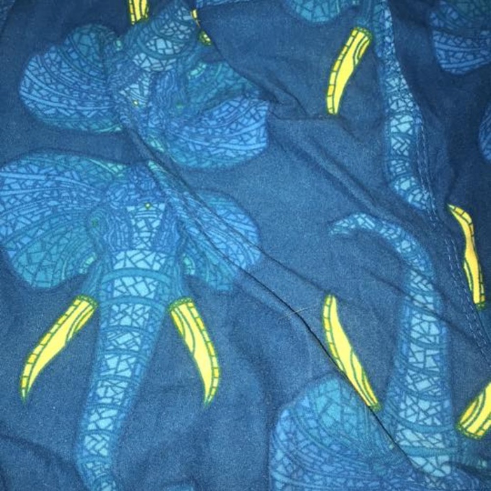 Lularoe OS elephant leggings